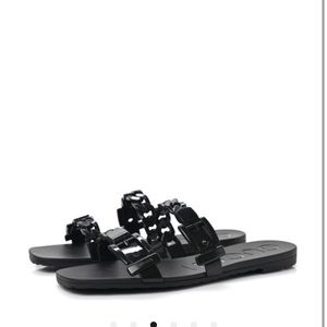 Gucci rubber sandal